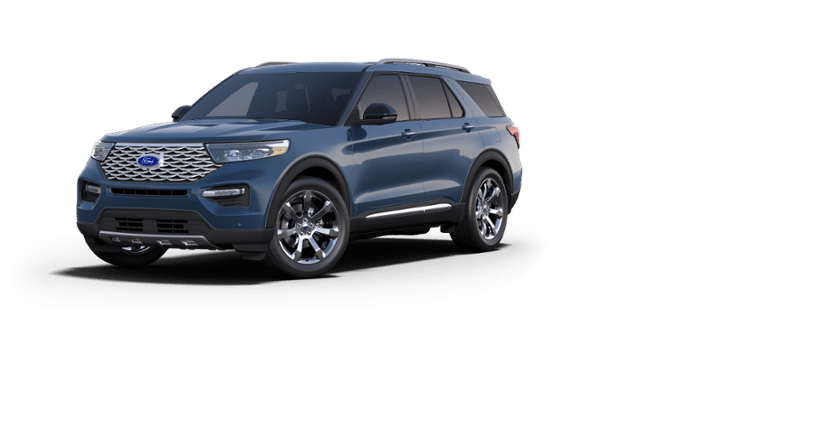 2020 Ford Explorer Platinum Blue 3 0l Ecoboost V6 Engine With Auto Start Stop Technology Senchuk Ford Sales